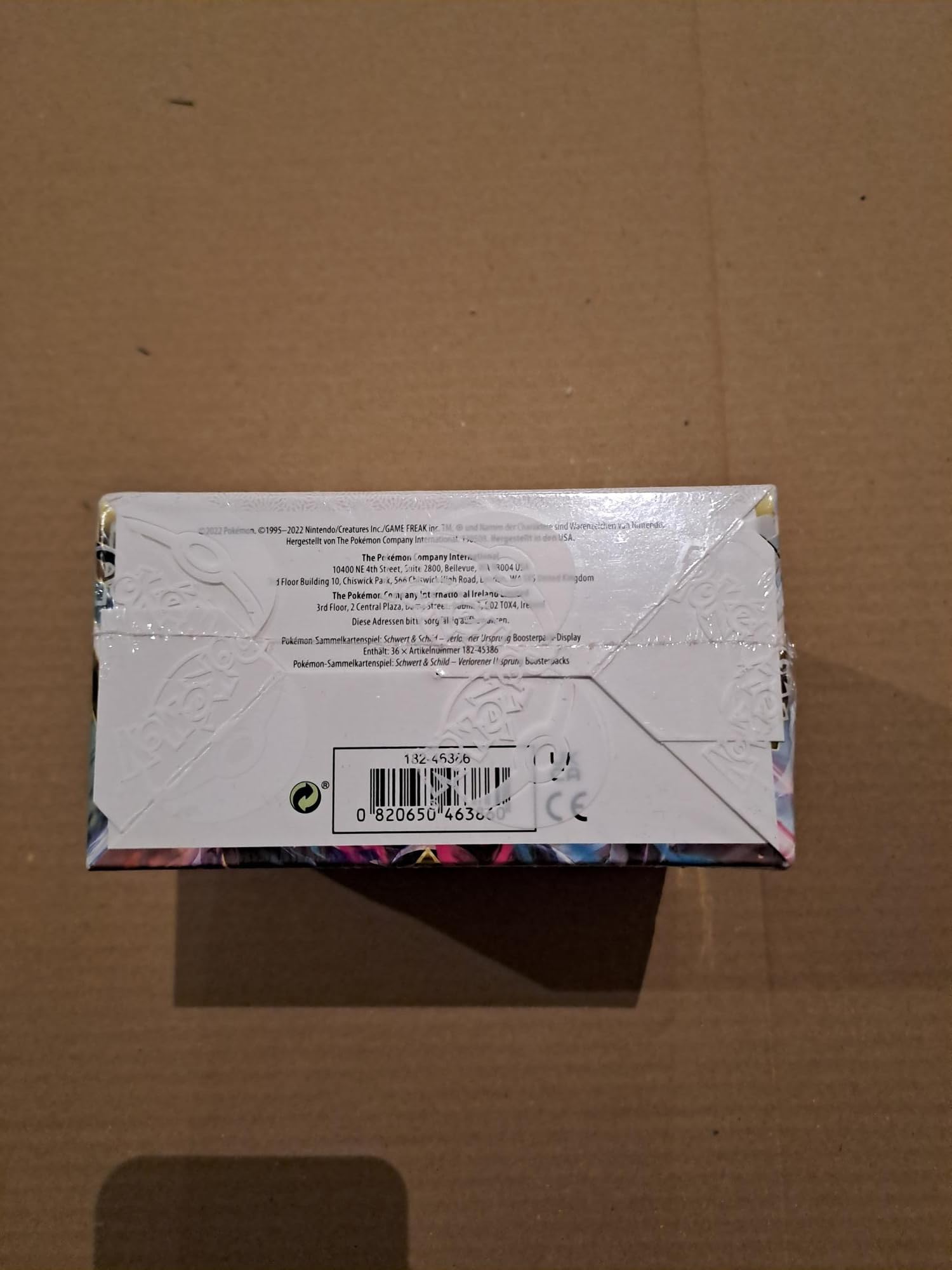Pokemon Booster 36 Pack - Verlorener Ursprung - Schwert & Schild 11