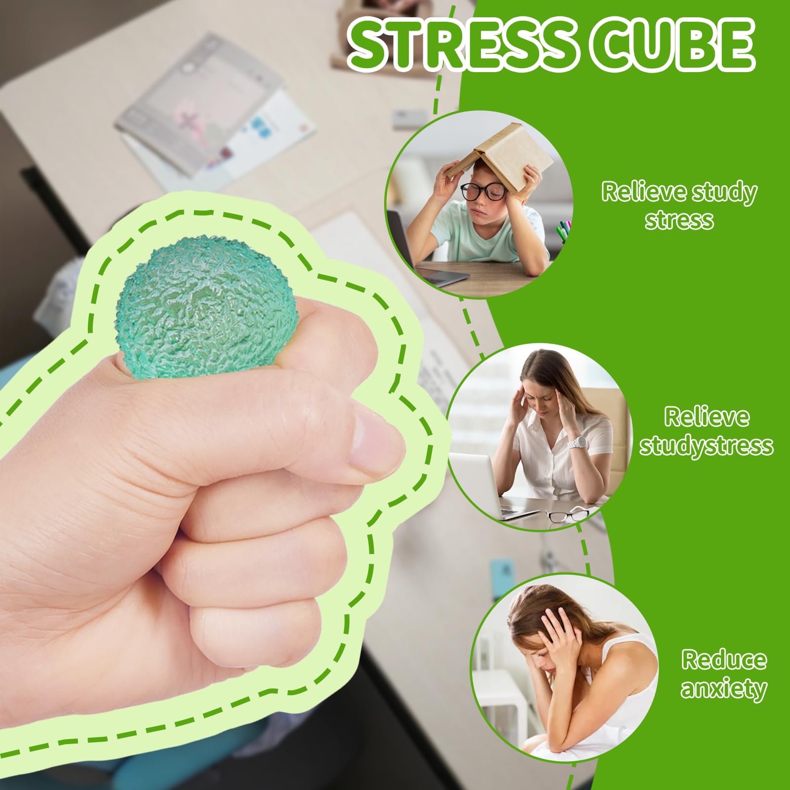 Graphinza Squeeze Toys for Kids 1.57in Stress Relief Balls, Durable & Safe Stress Toys for Boys and Girls Age 3+ - Image 4