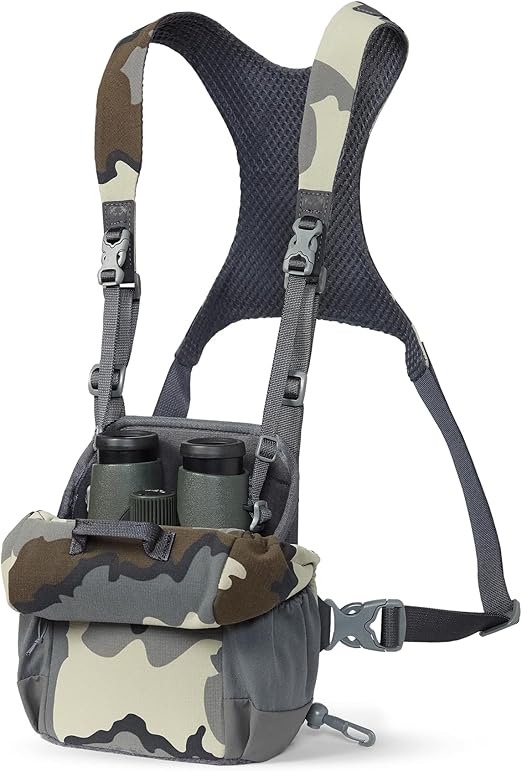 KUIU PRO Bino Harness – Waterproof, Adjustable, One-Hand Lid, Custom Foam Shims, Hydration Rig Compatible Binocular Harness