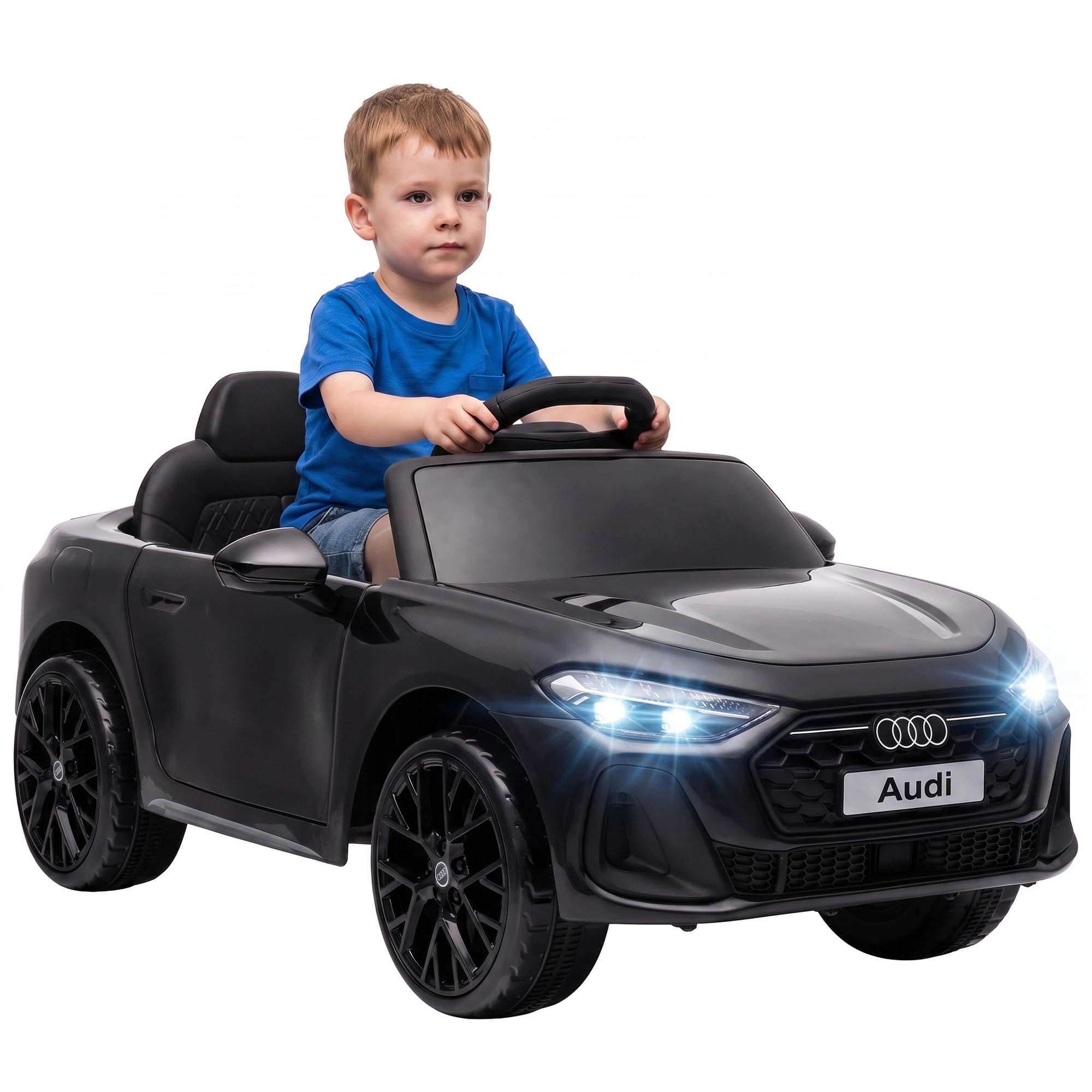 AIYAPLAY Samochód elektryczny dla dzieci, Audi A5L, 12 V, akumulator litowy