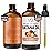VITAL AFFAIR Batana Oil-Hair Growth Oil-4 Fl Oz-Glass Bottle-Cold Pressed-100% Raw-Dr Sebi Recommended-Essential Nutrients-For Women & Men