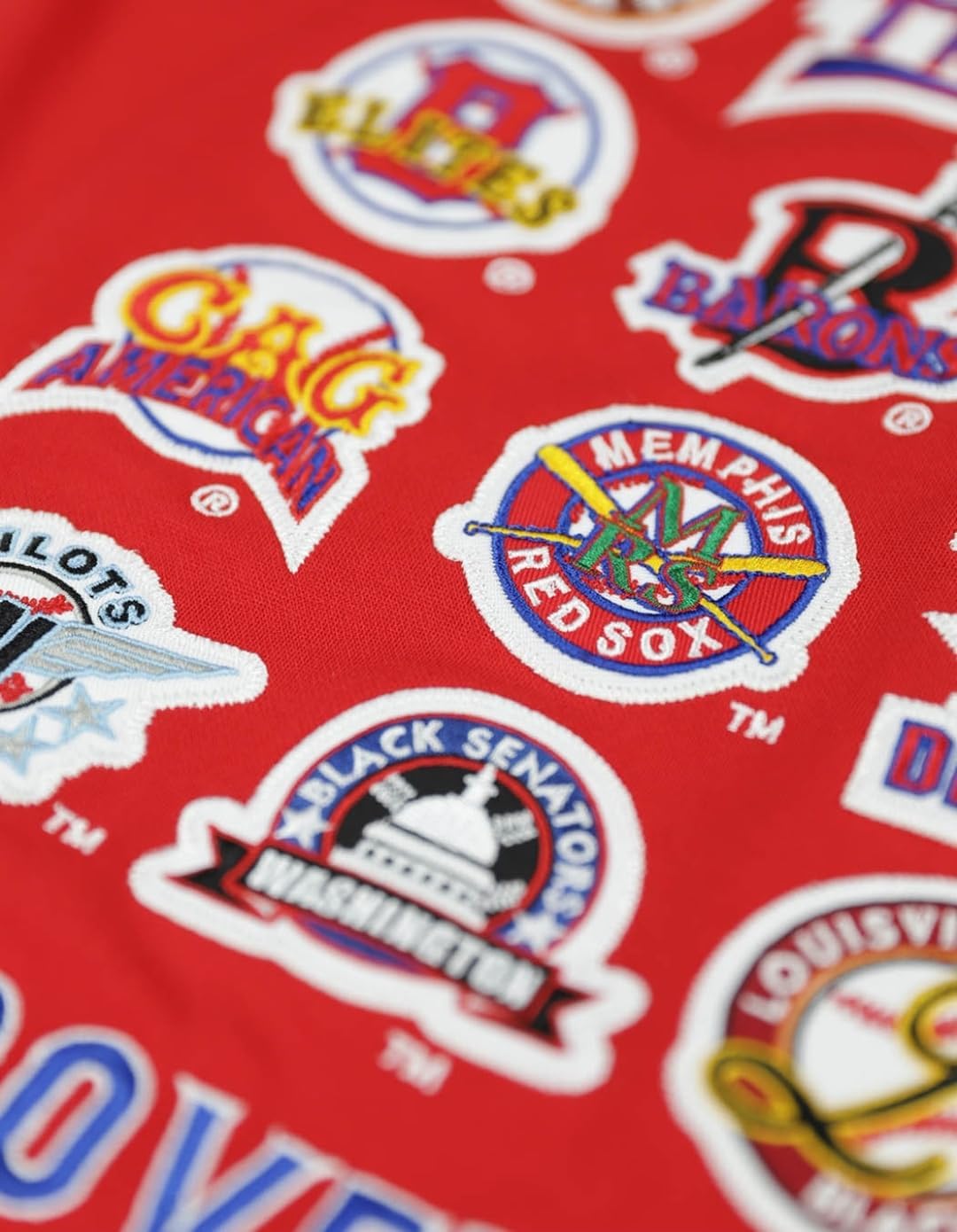 Big Boy Negro Leagues S8 Commemorative Mens Baseball Jersey [Red] - ID#63332-143-208-0-0