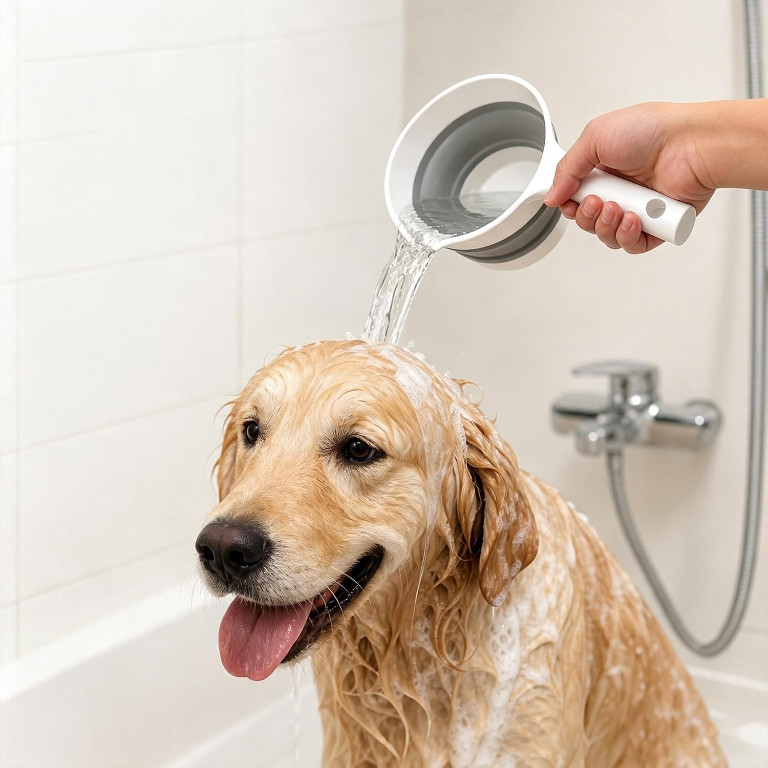 Bath Rinse Cup - Bath Mug for Bathroom