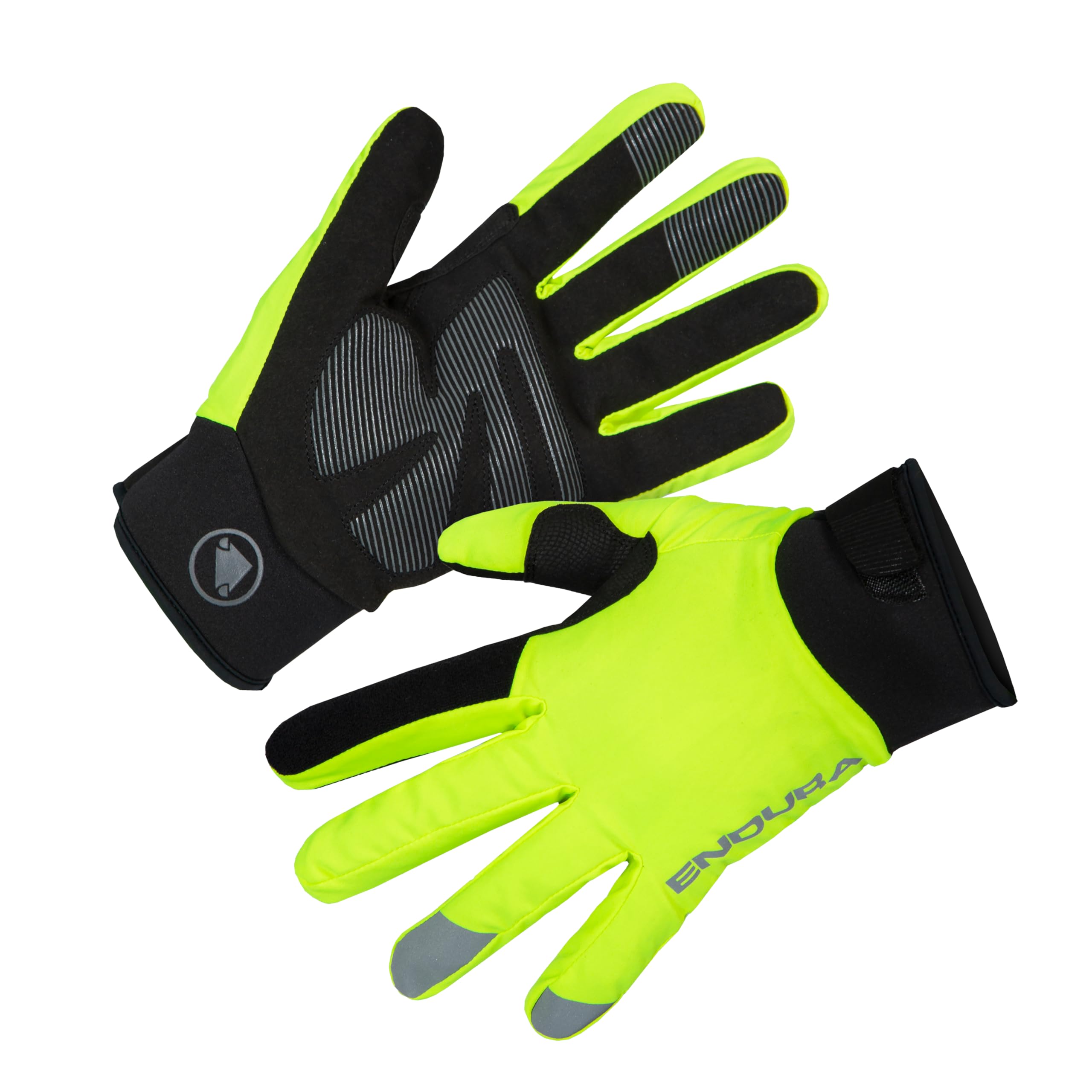 Endura Women's Strike Waterproof Gloves | Cycle to Work | Warm and Dry Handwarmers Gloves, Yellow, M