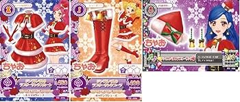 希少　アイカツ　ジングルベルのラブリーサンタ　クリスマスセット　パジャマ　あかり 希少 アイカツ ジングルベルのラブリーサンタ クリスマスセット