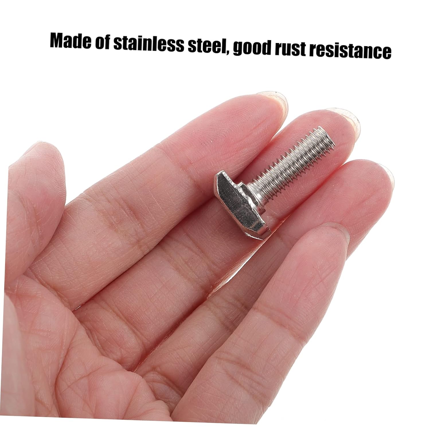 30pcs Stainless Steel M6x20 T Slot Hammer Head Bolts for Aluminum Profile