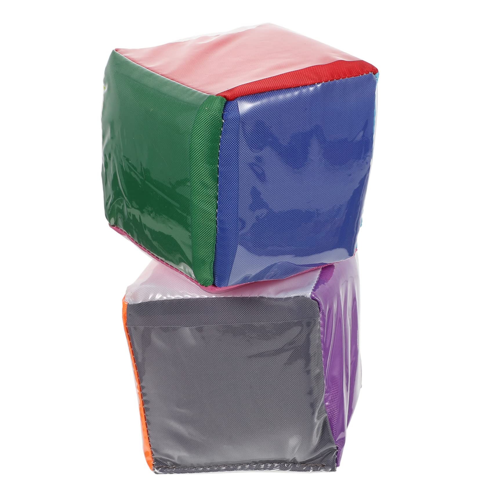 ibasenice 6stücke Lernwürfel Für Junge Mädchen Transparente Taschen DIY Spielzeug Pädagogisches Hilfsmittel Kreativität Und Hand-Augen-koordination Für Vorschulkinder Und