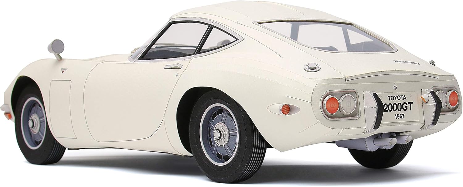 Amazon Co Jp Uplift Models ペーパークラフト トヨタ 00gt ペーパークラフト 1 12スケール 透明フィルム付 ホビー