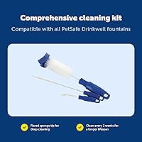 Vista 6 de Set de limpieza para fuente de mascotas de Drinkwell, Azul