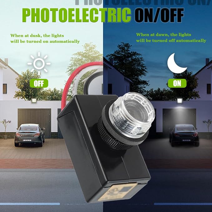 Sensor Fotocelda para Luces Exteriores 120V-277V miniatura 4