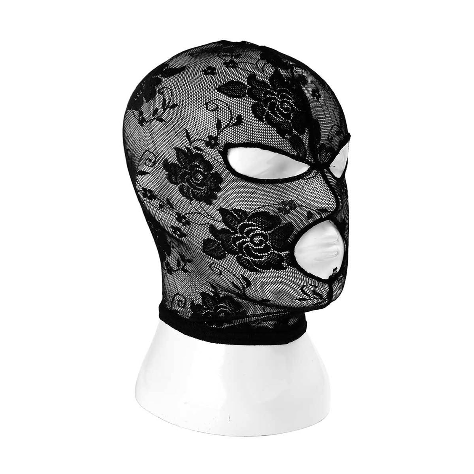 Moda Copricapo Regolabile Pizzo Copertura Viso Per Adulti Sesso Gli appassionati di Halloween Costume