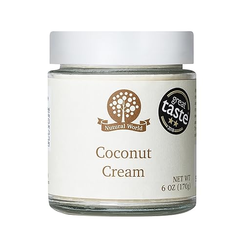 Nutural World - Crema de Coco 6 Oz (6.00 oz) Ganador del Premio Gran Sabor