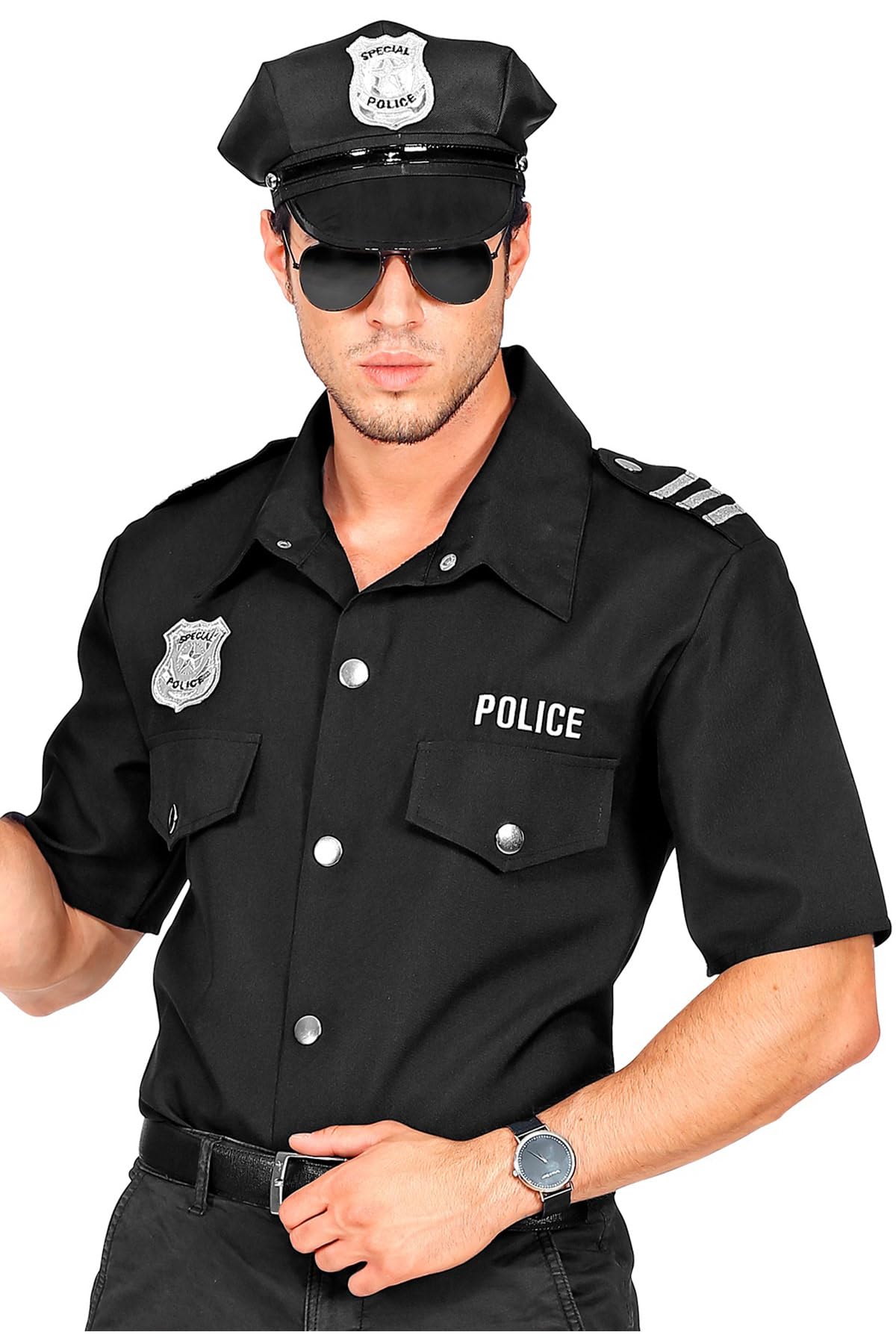 Widmann Police Officer (Shirt) Black (XXL)