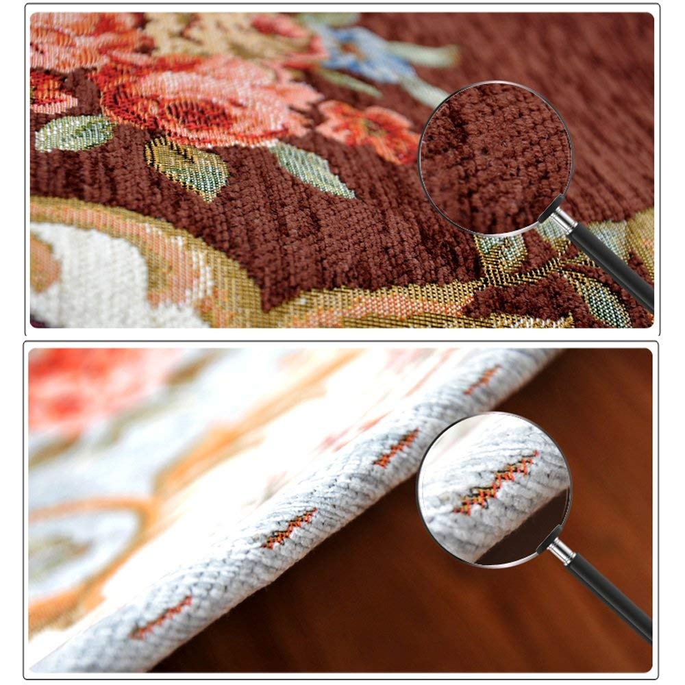 GLP okrągłe dywany stopa/podłoga/maty pod drzwi sofa dywan wiszące kosze dywan chłonny szybkoschnący dywany łóżko salon okrągłe mieszanki podkładka (kolor: A, rozmiar: Średnica 160 cm)