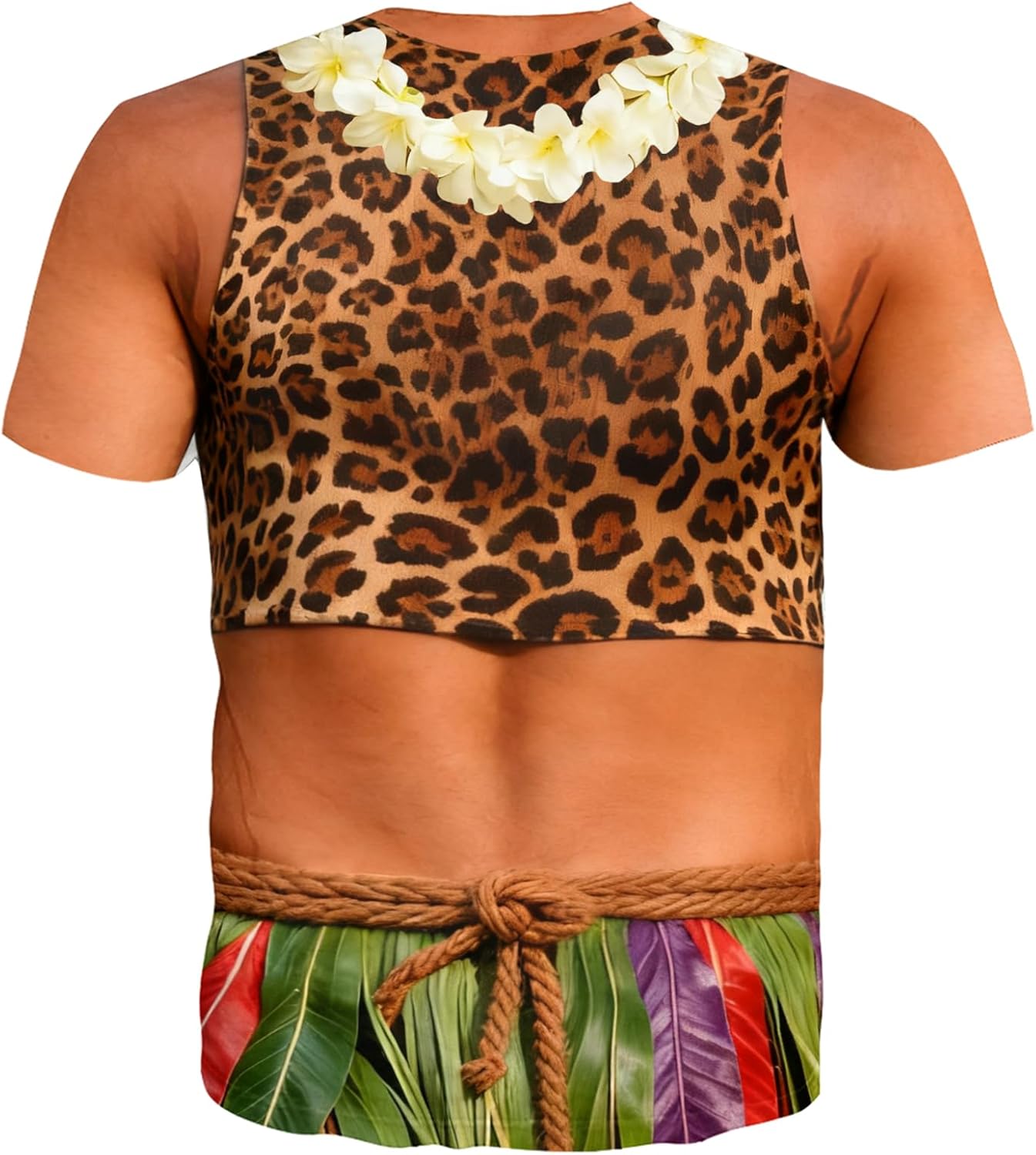 Goodstoworld Unisex 3D Fake Abs T Shirts Shredded Chest Printed Short Sleeve Costume Novelty Tees Shirt - Image 6