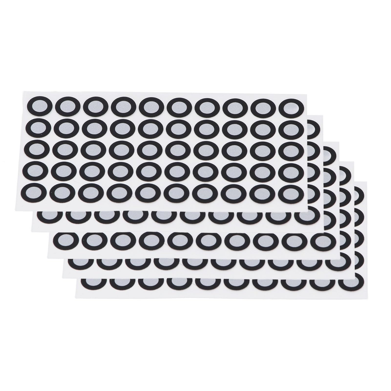 Markery śledzące Skanowanie 3D Kropki, 15 Arkuszy X 50 Sztuk 6,0 Mm Marker Skanujący 3D do Skanera 3D, Naklejki z Odbiciem Rozproszonym, Pozycjonowanie 3D, Naklejka z Znacznikiem