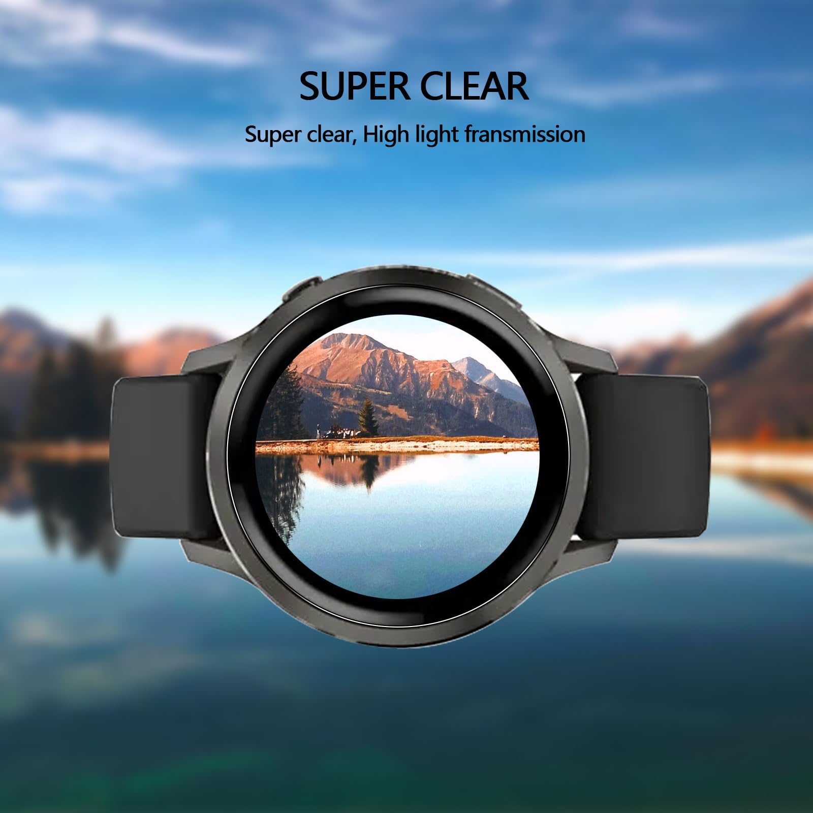 Garmin Venu 4 41mm Paquete de 4 Protectores de Pantalla TPU Premium Soft Film