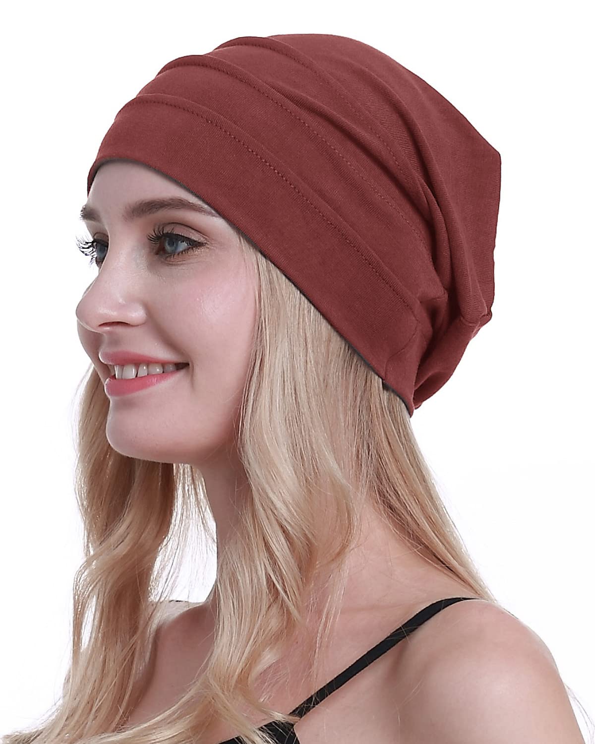 osvyo Baumwolle Chemo Hüte Soft Caps Krebs Kopfbedeckungen für Frauen Haarausfall versiegelt Verpackung