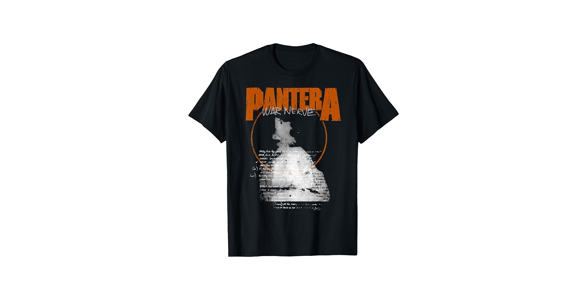 Amazon.com: Pantera Official War Nerve T-Shirt : Clothing