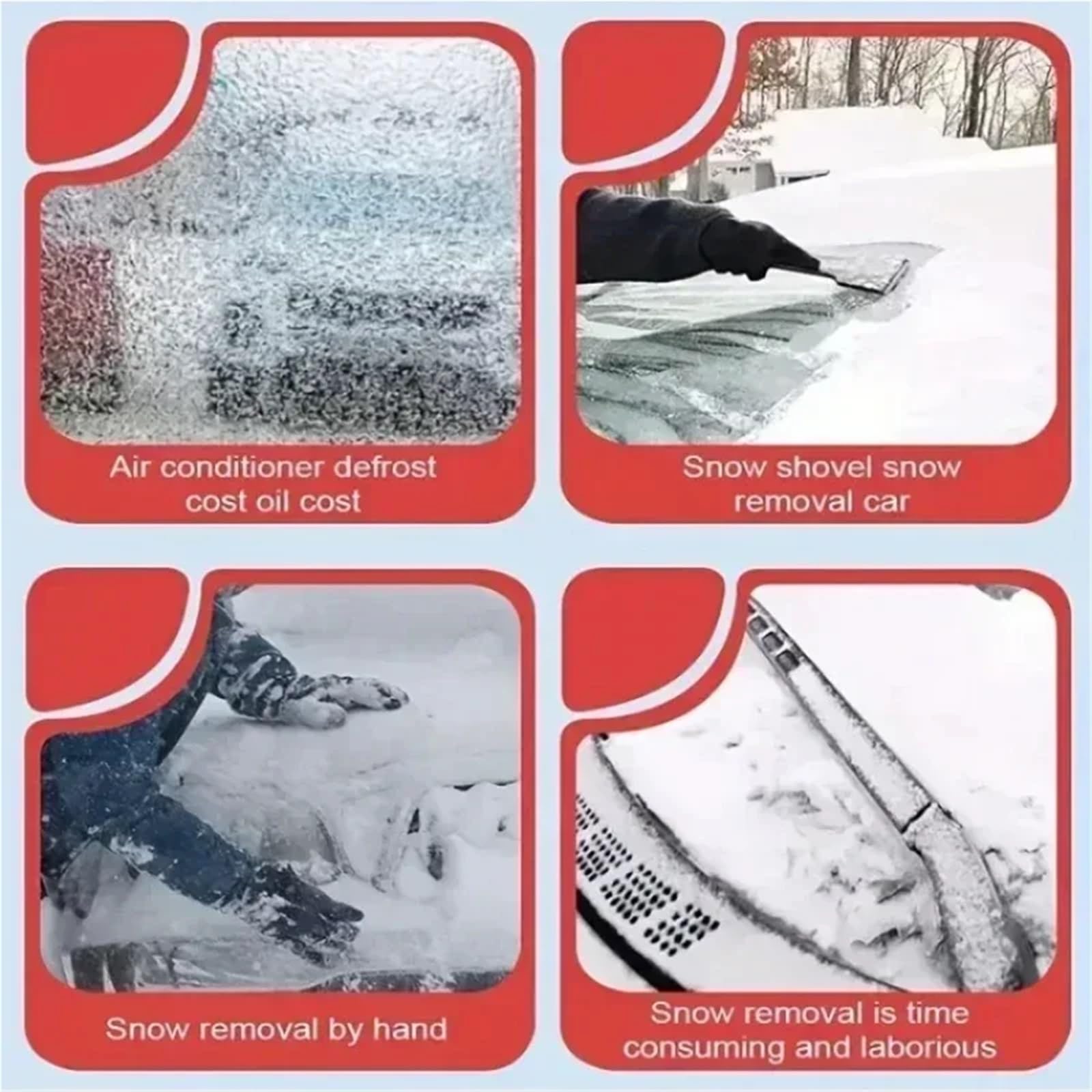 Pokrowiec na samochód Uniwersalny SUV Snow Protector Osłona na przednią szybę samochodu przeciwśnieżna z magnesami Premium Oxford Cloth Frost Protection Pełne osłony samochodowe