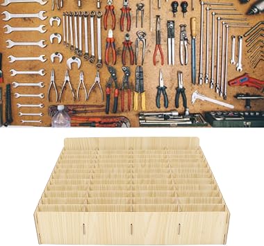 48 Grid Wooden Desktop Storage Box Mobile Phone Management Storage Box Creative Desktop Office Meeting Finishing Grid Multi Cell Phone Rack Display