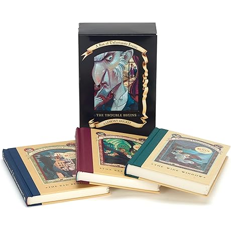 The Trouble Begins: A Box of Unfortunate Events, Books 1-3 (The Bad Beginning)