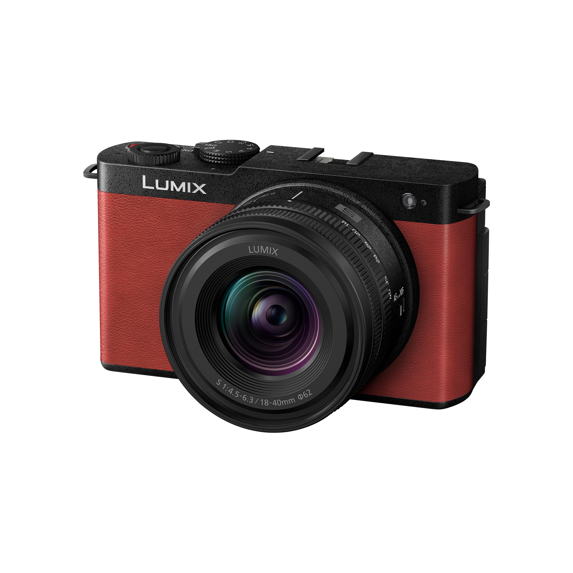 panasonic lumix vlogging camera 24.2mp red 6k视频拍摄稳定