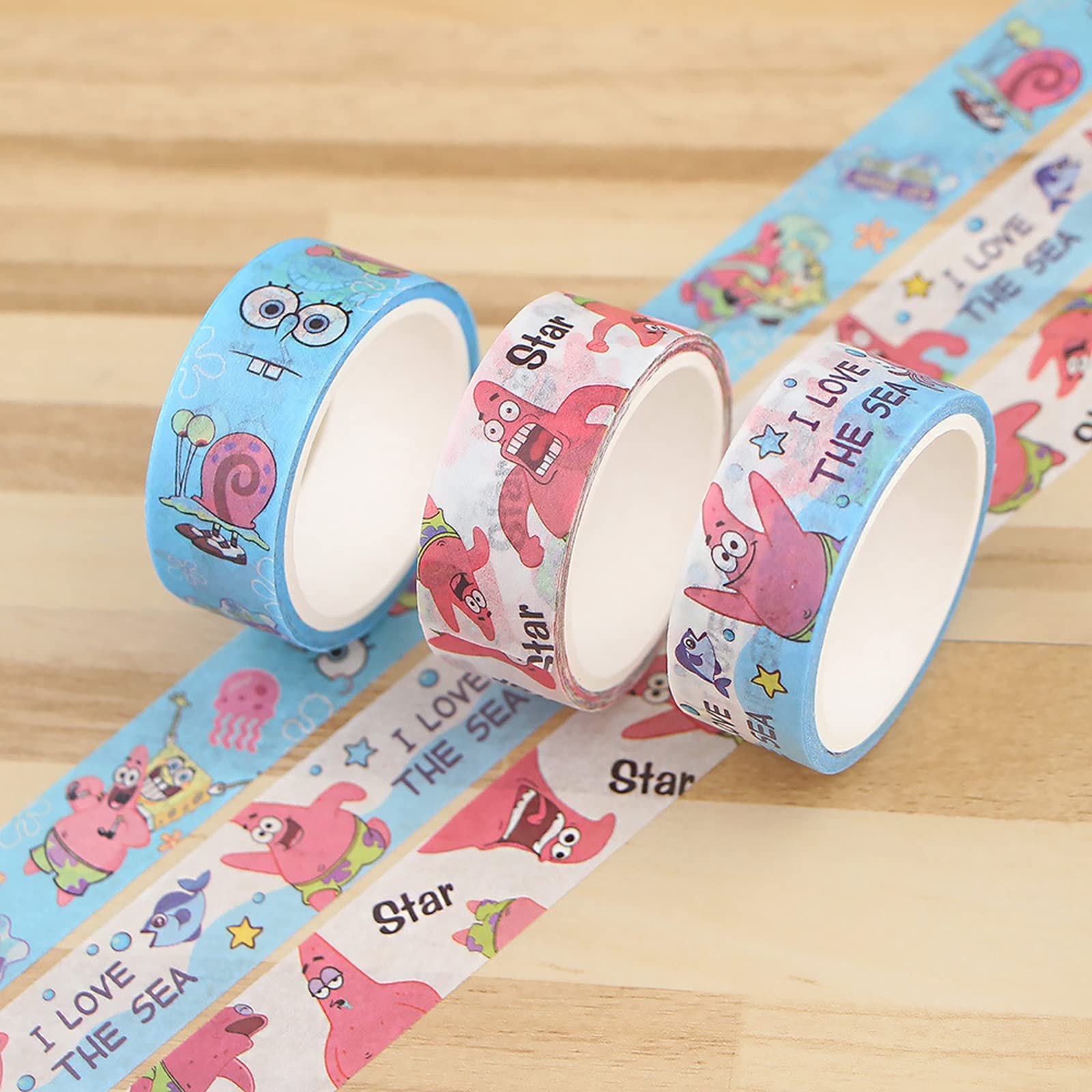 Set 12 Rotoli Washi Tape Colorati Con Forbici - Nastri Decorativi Per DIY, Scrapbooking E Regali