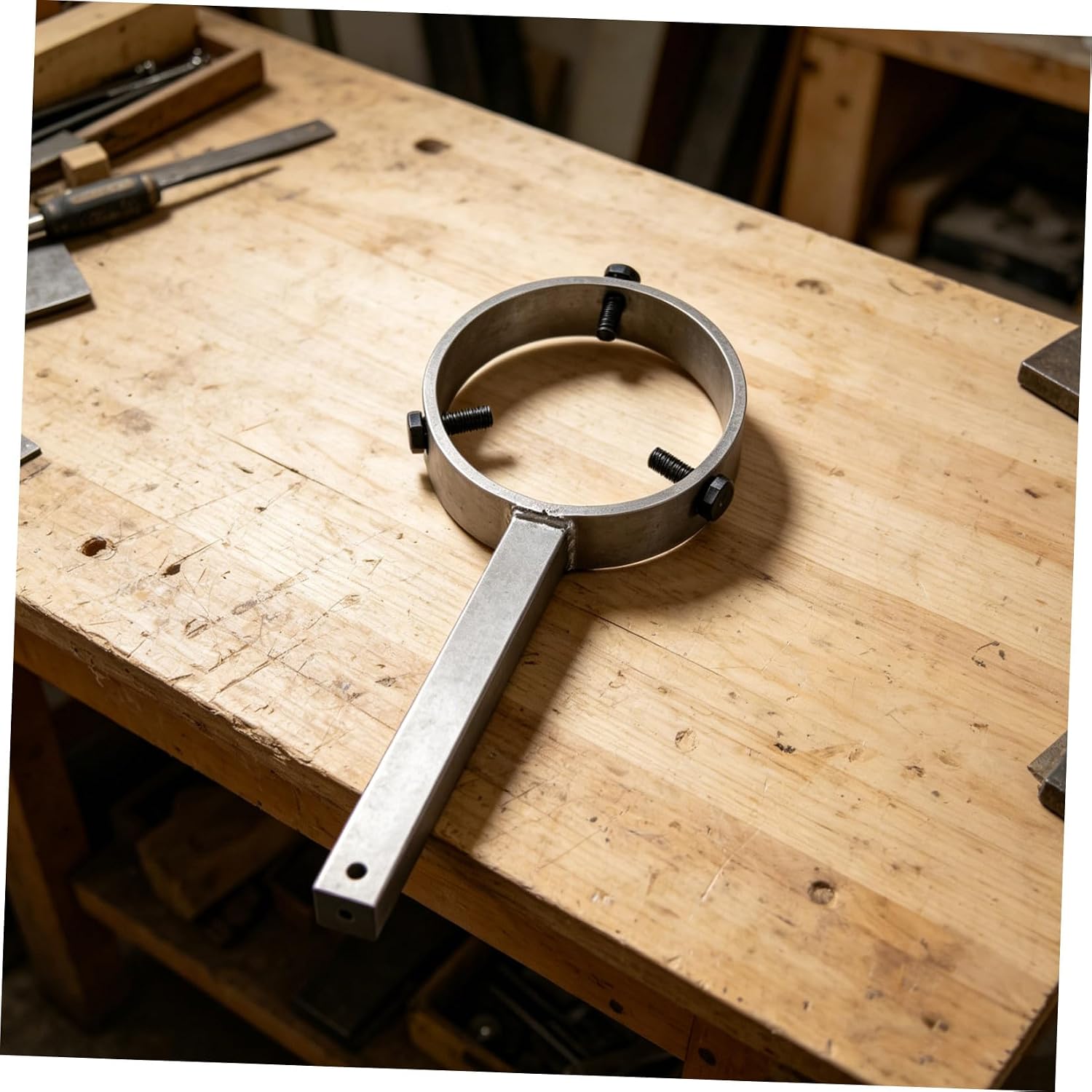 MAGICLULU Flywheel Fixed Wrench Tool for Motorcycle ATV Utv Metal Holder
