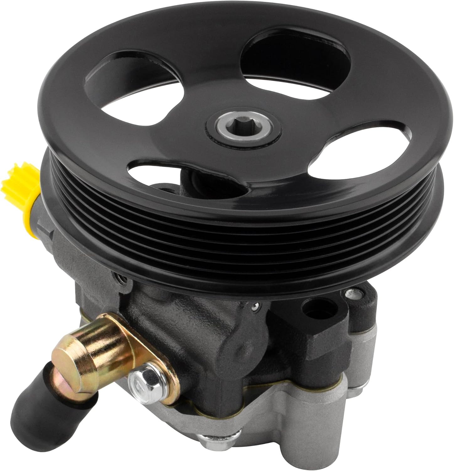 BOXI Power Steering Pump with Pulley Fit for Toyota Tundra 2000 2001 2002 2003 2004 2005 2006 | for Toyota Sequoia 2001 2002 2003 2004 2005 2006 2007 | V8 4.7L 443100C030 443200C020 443200C030 21-5264
