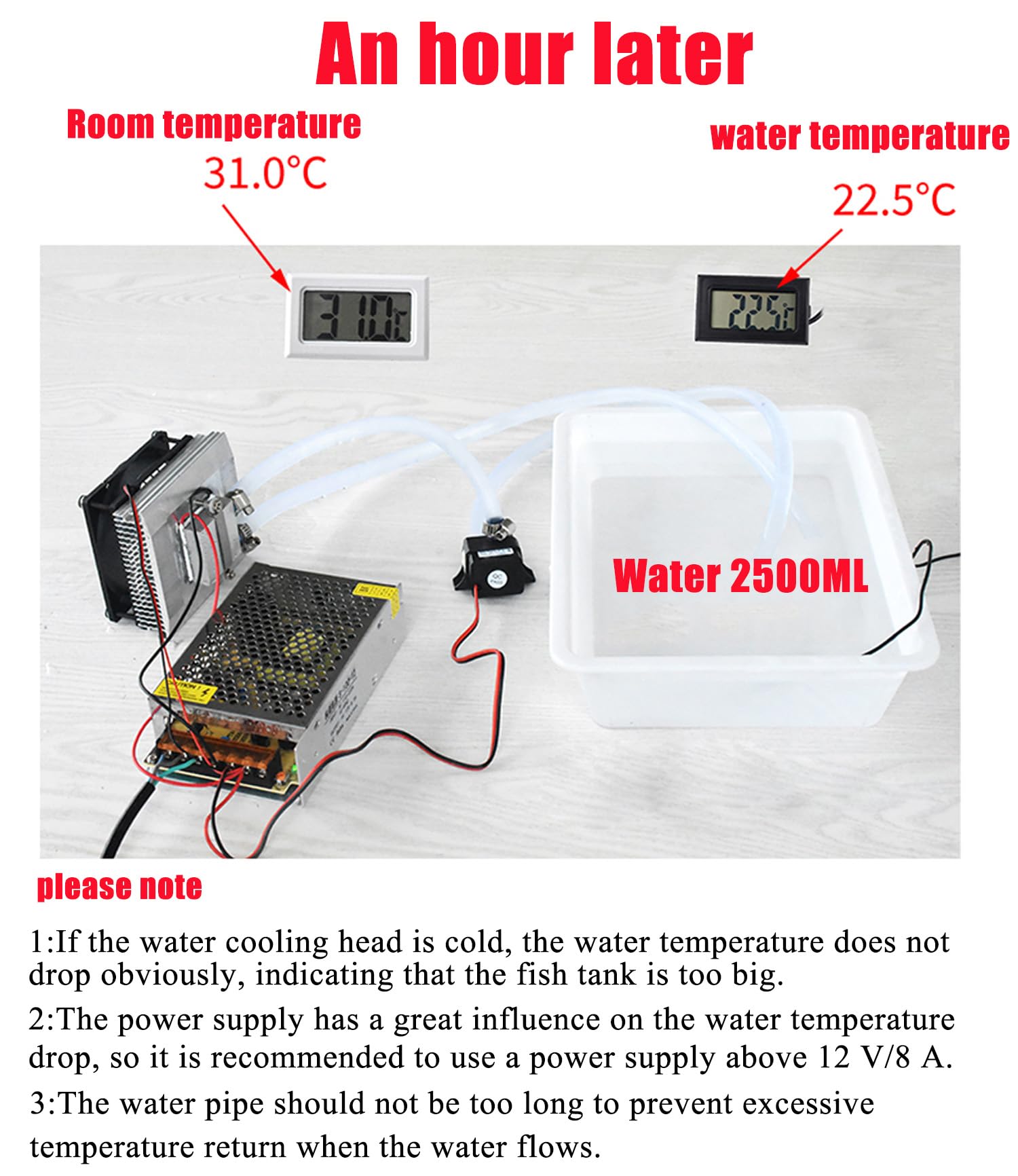 TEC1-12706 Kit de refroidisseur de réfrigération semi-conducteur Peltier 12 V TEC1-12706 Kit de module de refroidissement thermoélectrique pour aquarium (double)