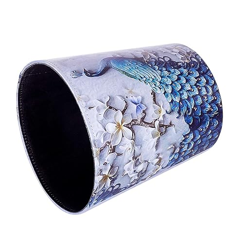 Miniatura 3 de Cubo de basura de piel sintética de 10 litros2.64 galones, decorativo, impermeable, papelera, papelera, para el hogar, oficina, baño