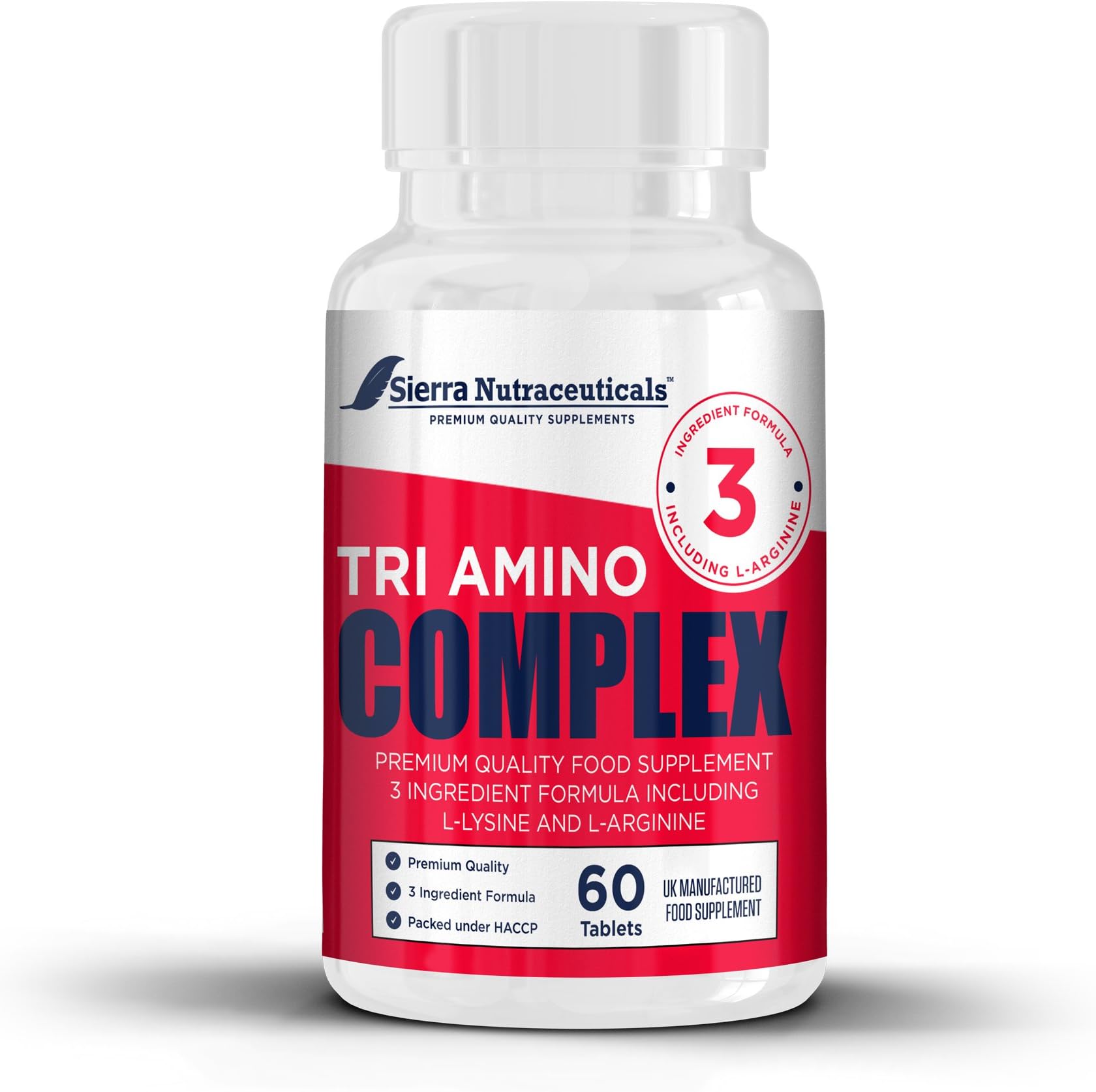 Premium L-Arginine L-Ornithine L-lysine. for Muscle Growth, Vascularity & Energy - Powerful Tri-Amino Complex.