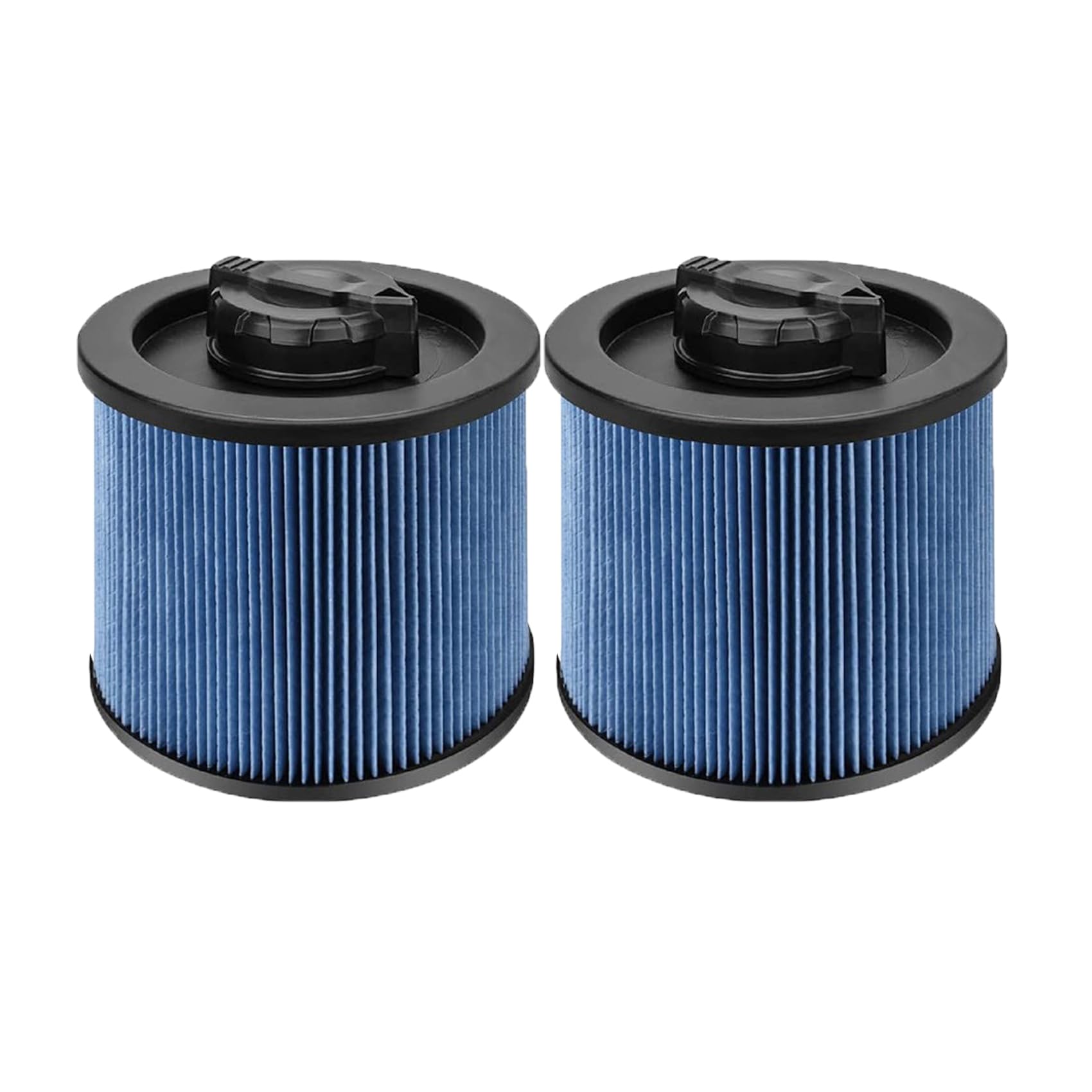 Photo 1 of 2 Pack DXVC4002 Cartridge Filter Compatible with DeWalt DXV04T, DXV05P, DXV05S, DXV08S, DXV06G 4 Gallon Wet/Dry Vacuum Cleaners