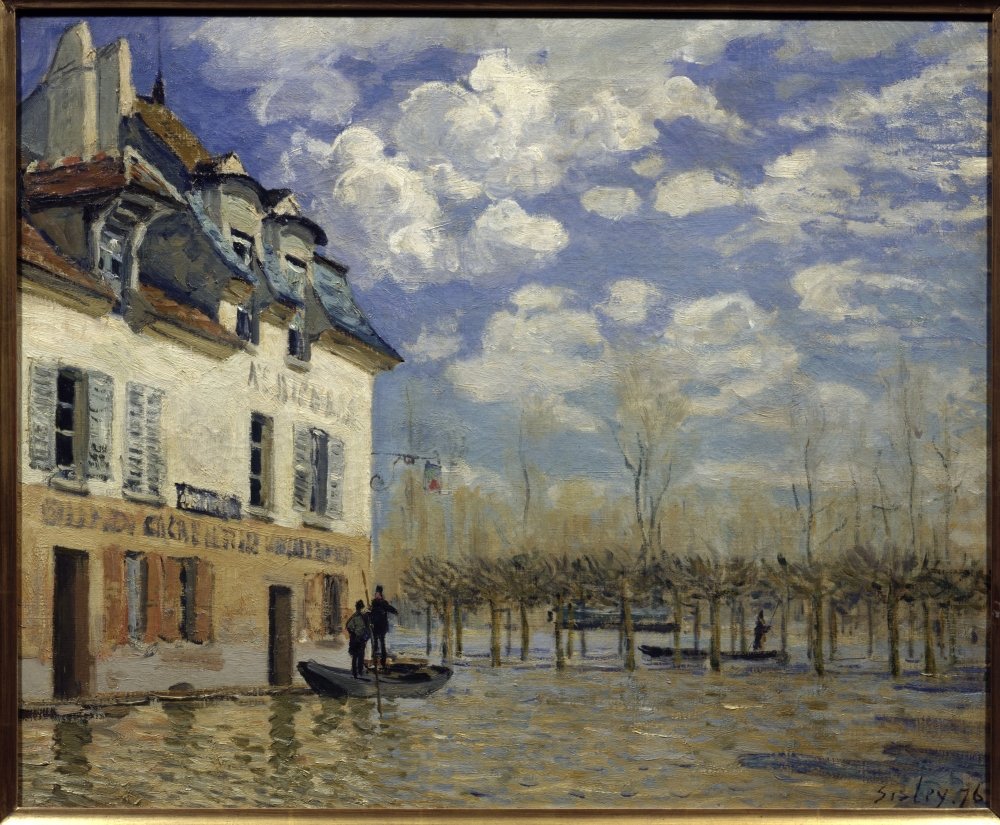Amazon.com: 3768 Alfred Sisley (1839-1899) French School Poster