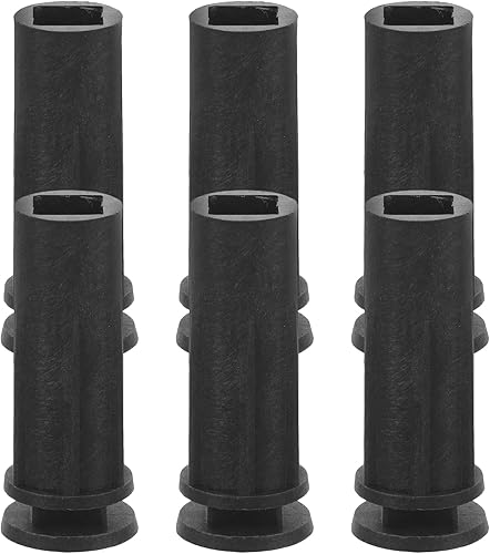 6 soportes para árbol de Navidad, soportes artificiales para árbol de Navidad, fijadores de árboles, bases de árbol de Navidad (negro)