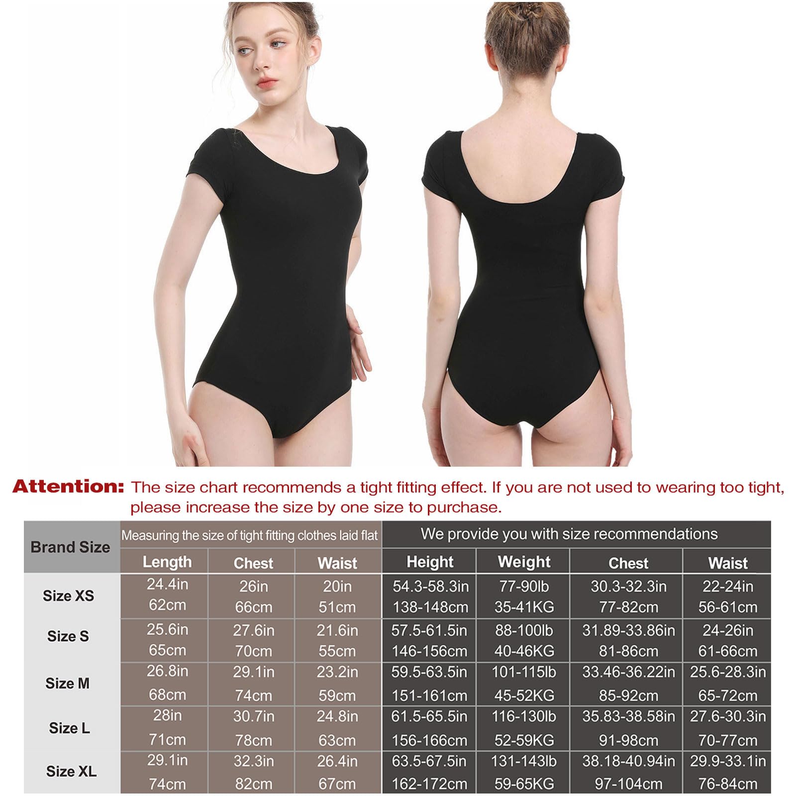 Body a maniche corte balletto, body nero per ballerine, abbigliamento da danza, indumenti di base per la squadra femminile di ginnastica artistica