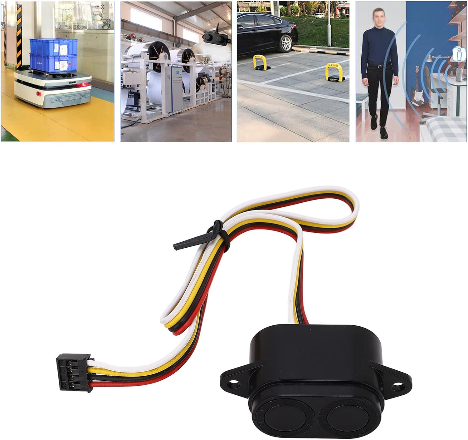Ultrasonic Distance Sensor IP67 Obstacle Avoidance Sensor Tiny Module DC3.3V to 12V