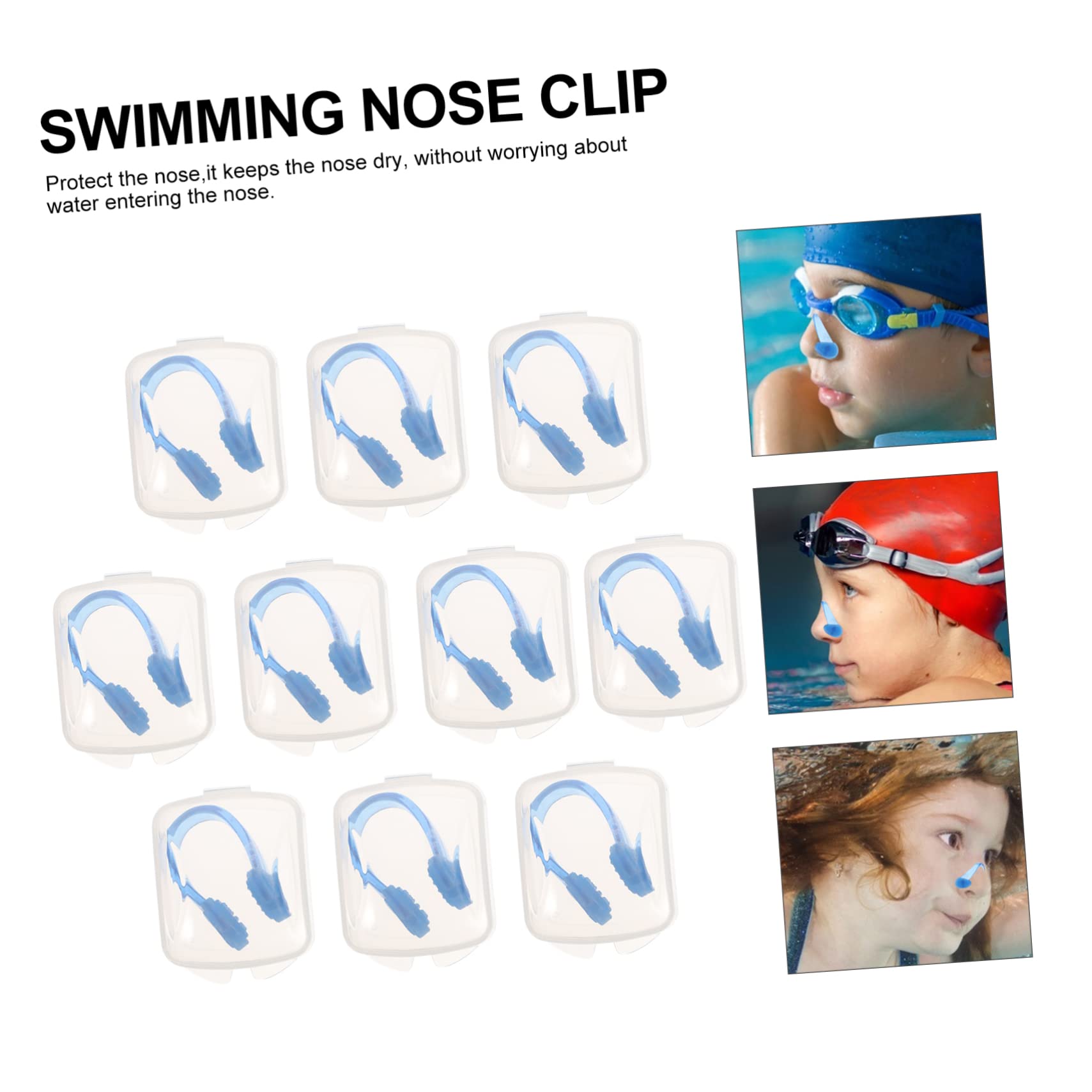 30stücke Nasenklammern Für Schwimmen Weiche Und Komfortable Schwimmhilfen Effektiver Schutz Beim Tauchen Und Schwimmen Geeignet Für Innen Und Außenaktivitäten