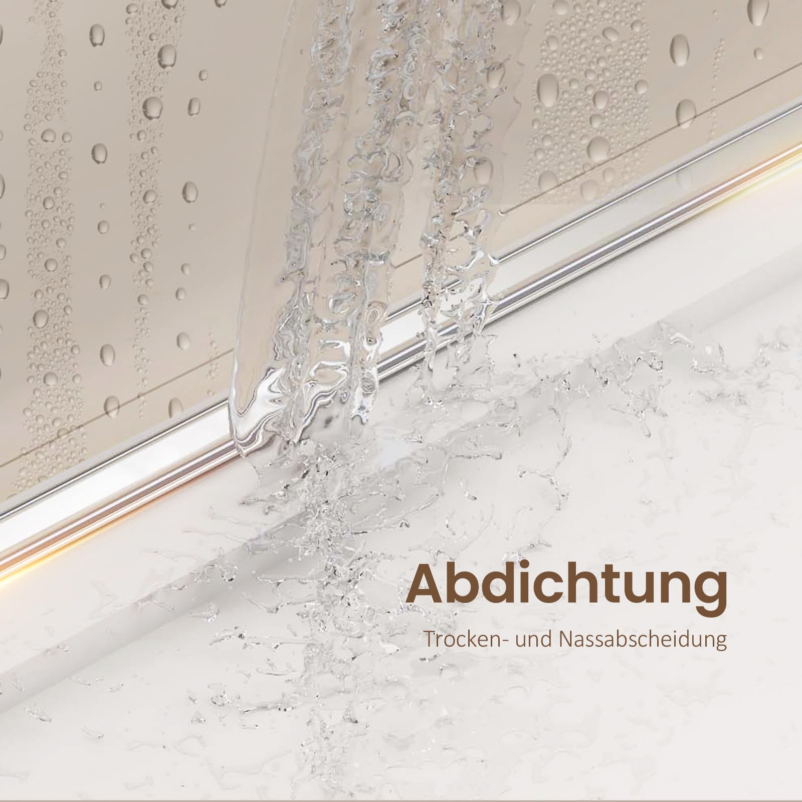 EMKE Duschkabine 90x90 cm Eckeinstieg Duschabtrennung Pendeltür Mit Seitenwand 90cm 6 mm NANO-Glas Duschkabinen Duschtür Faltbar Dusche Duschwand Pendeltüren Duschtüren 185 cm Höhe