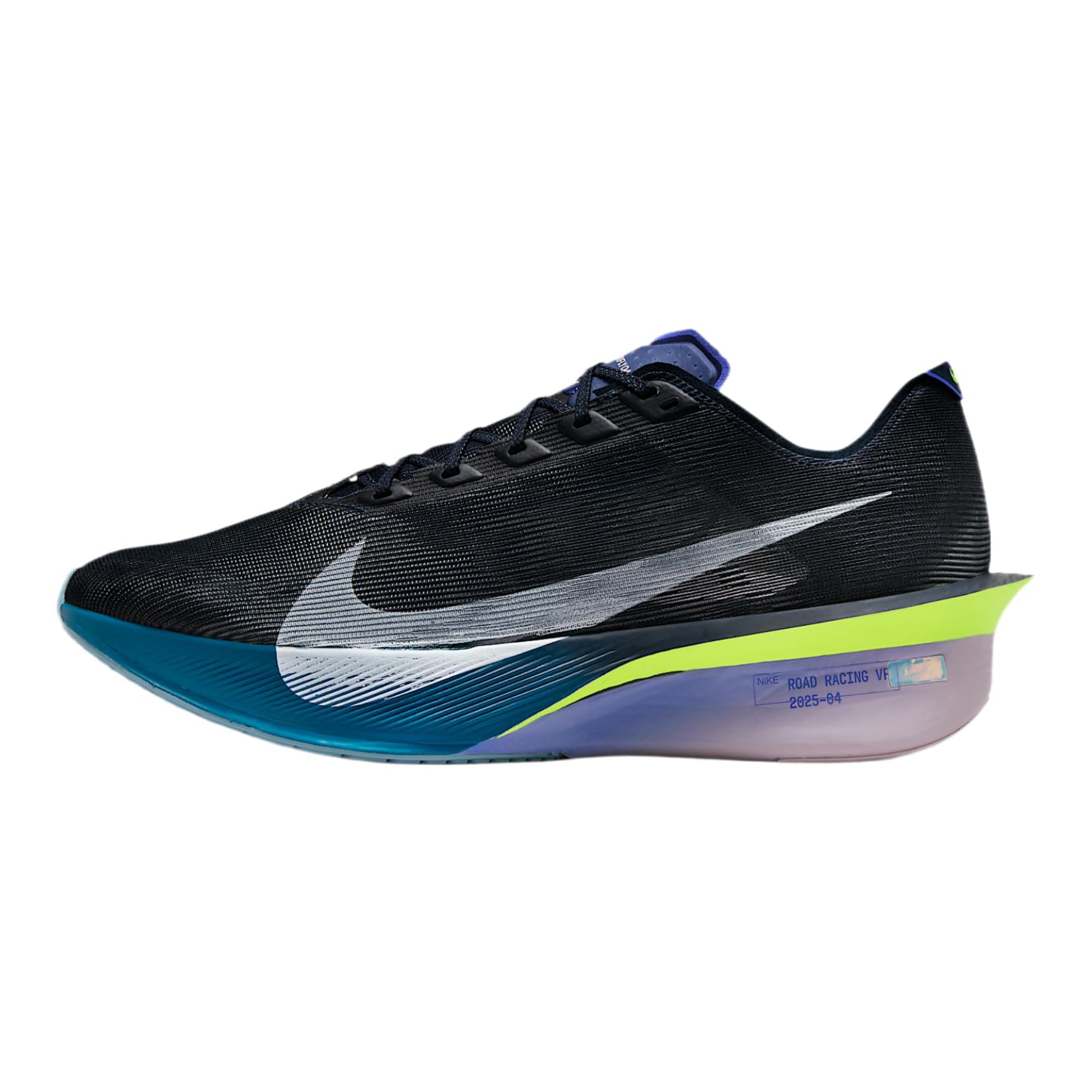 Vaporfly 4 Men's Road Racing Shoes (Obsidian/Persian Violet/Green Abyss/White)