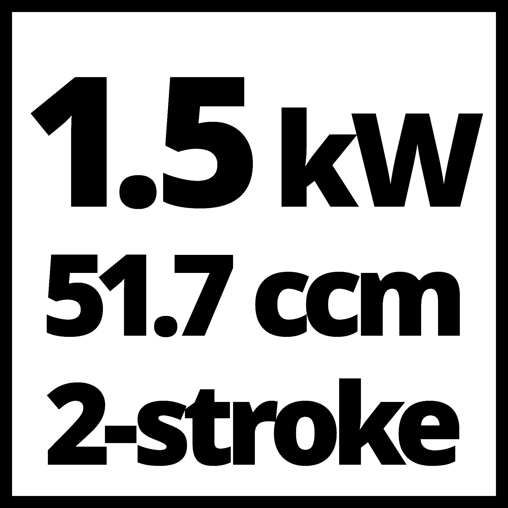 Einhell 3436555 Spalinowe Narzędzie Wielofunkcyjne, Czarny/Czerwony, 25,5 cm/42 cm/39,5 cm