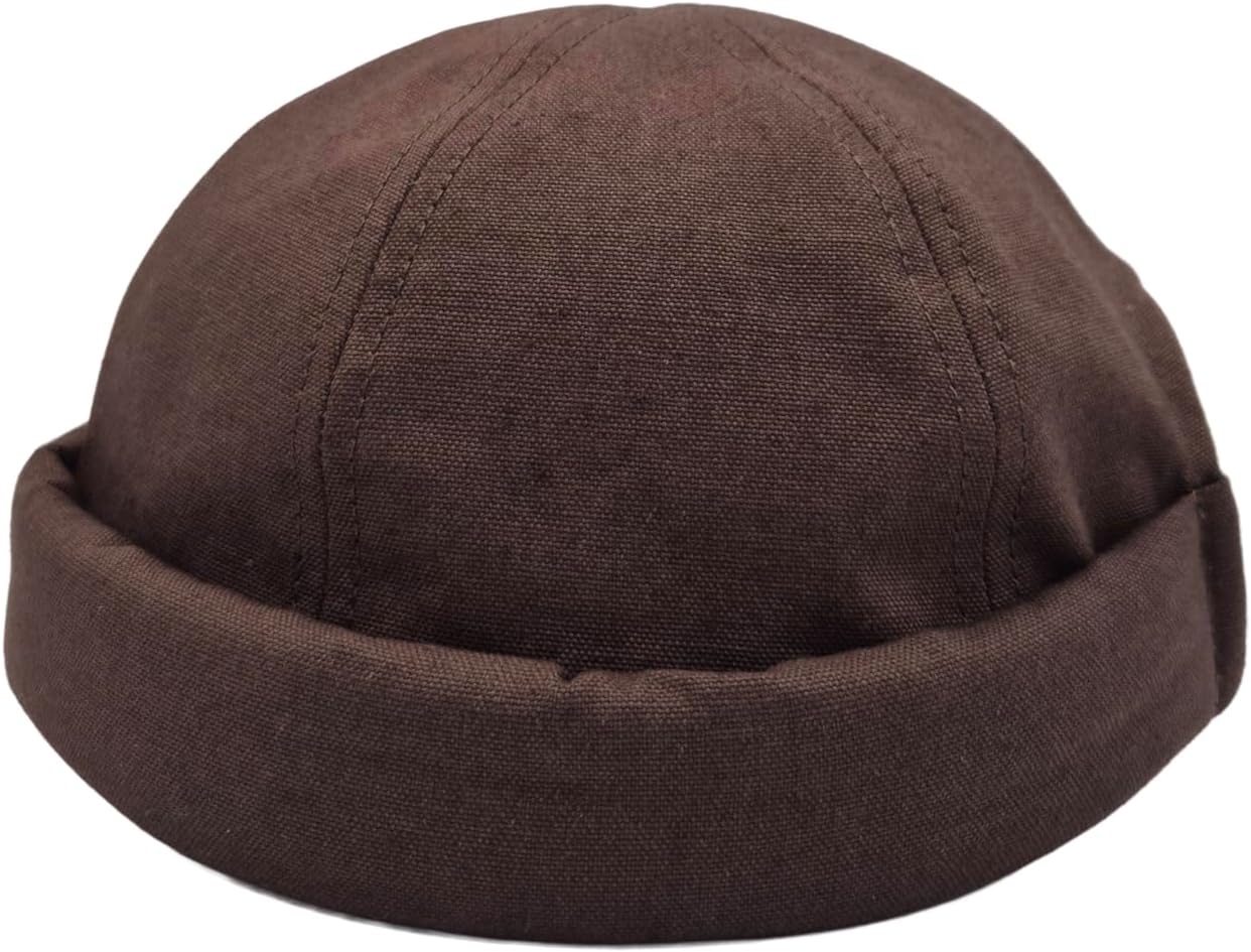 Fits Y’All Durable Cotton Docker Cap: Adjustable, Brimless Cuffed Beanie Hat, Skullcap, Vintage Style for Men, Women & Unisex - Image 2