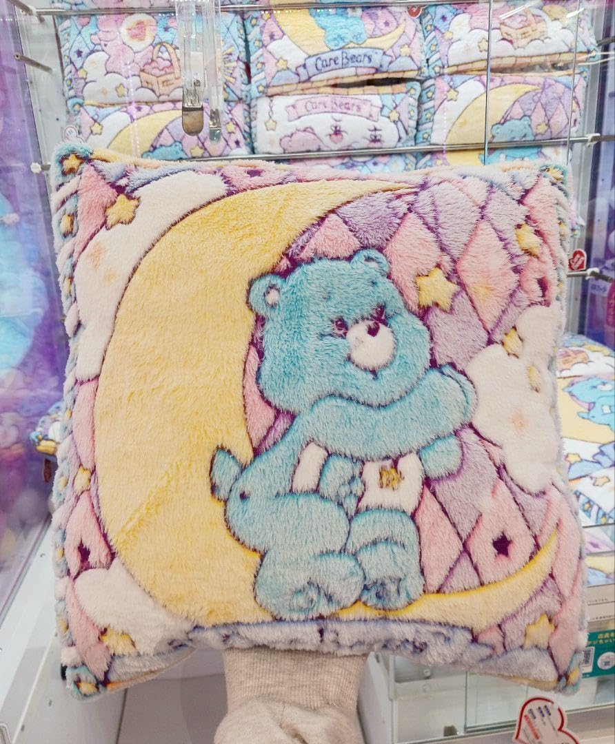 Amazon.co.jp: ケアベア 超BIGぬいぐるみ5ステンドグラス風クッション