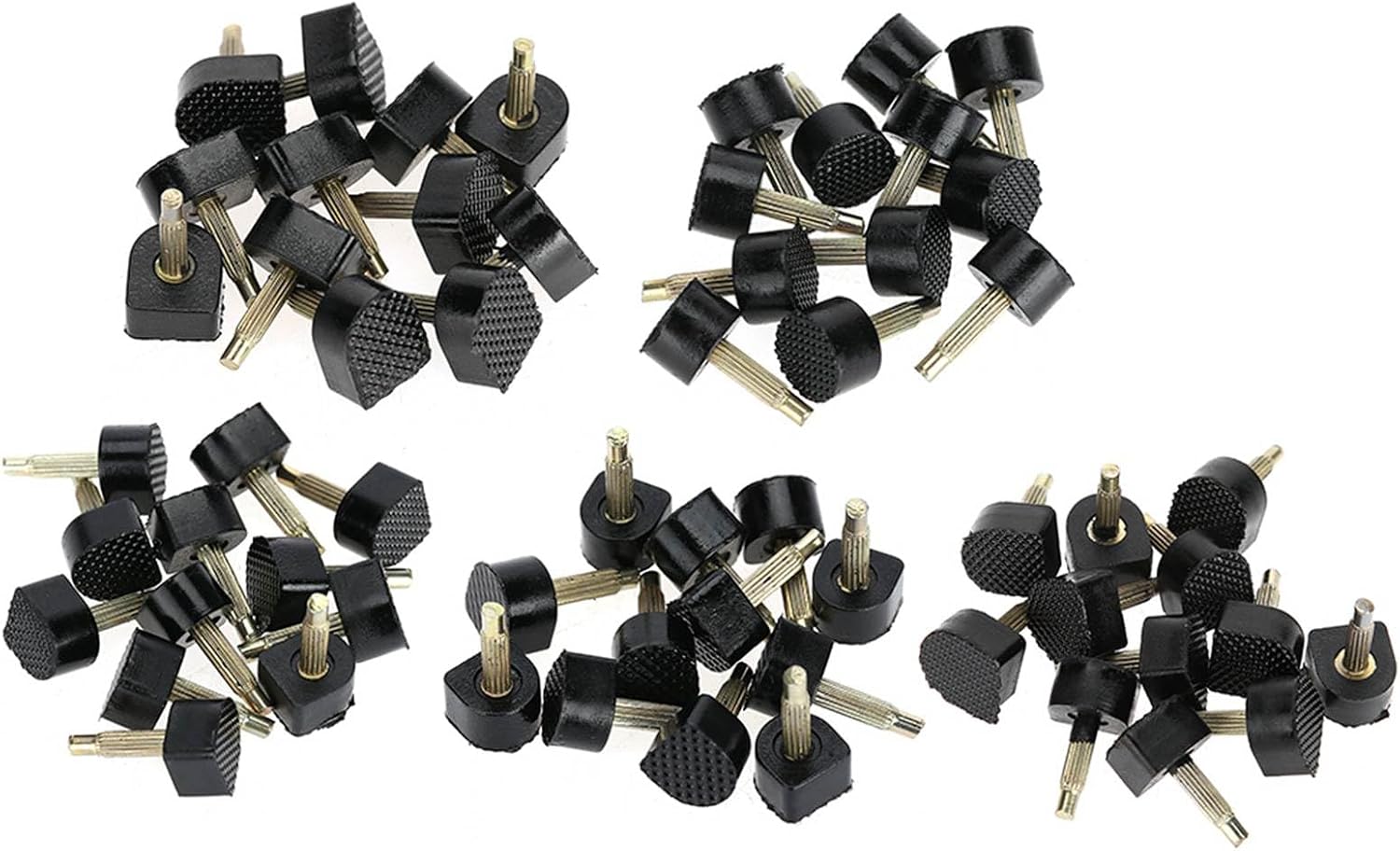 Reparation Kit heel tips Heel Tips heel tips High Heel Tips heel tips 60PCs (5 Different Size) High Heel Shoe Repair Tips Taps Dowel Replacement heel tips Shoe Care Kits