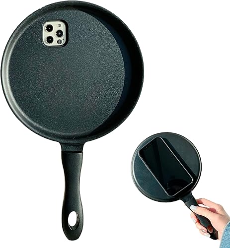 Miniatura 1 de Funda para teléfono con sartén, creativa funda para iPhone 13iPhone 14iPhone 12iPhone 11, fundas feas para teléfono móvil (para iPhone 14 Pro MAX)