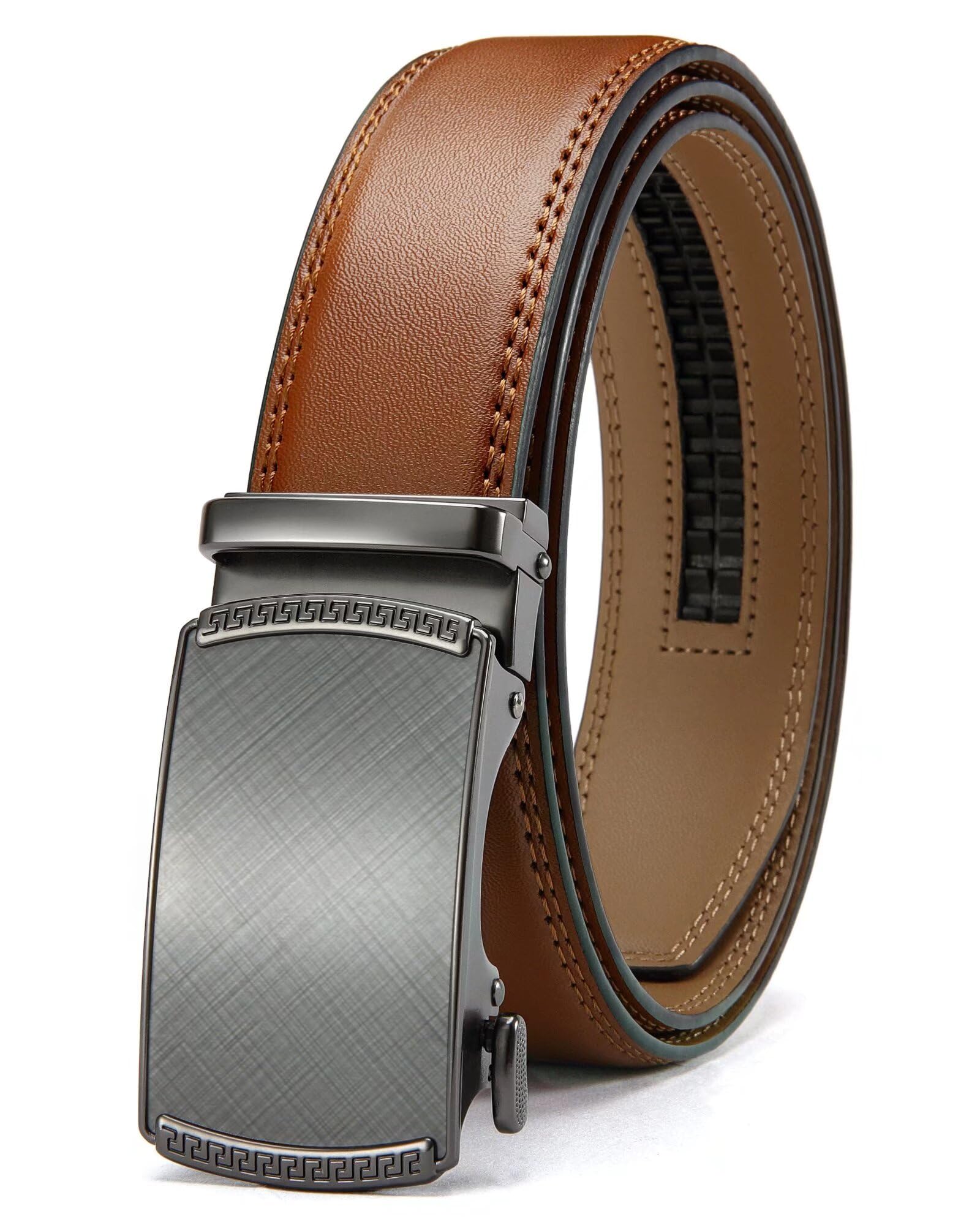 CHAOREN Belts for Men - Ratchet Leather Mens Belt 1 3/8" for Jeans - Fits Everywhere — view 10