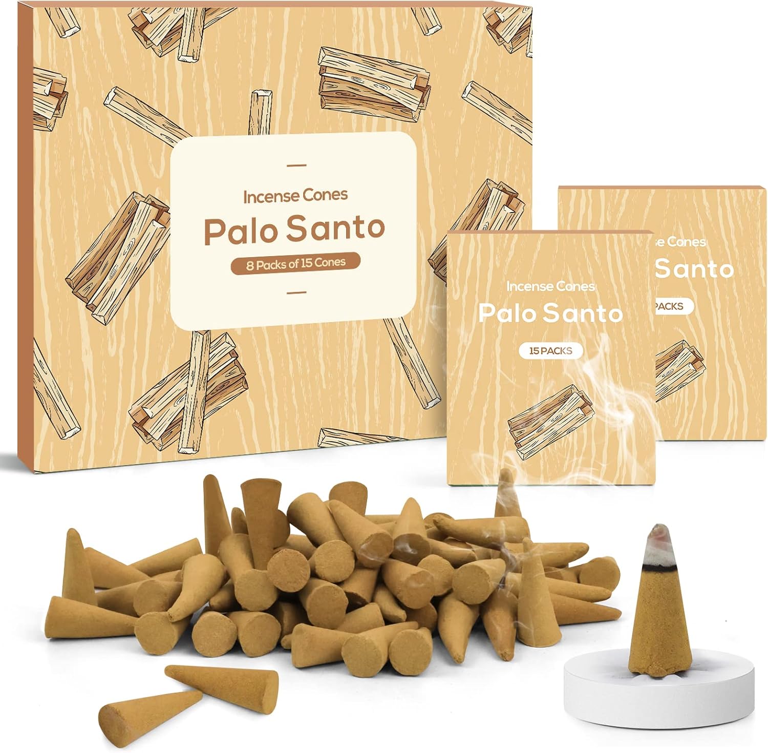 Palo Santo füstölő kúpok szett