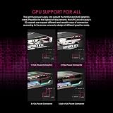 MSI MPG A850G PCIE5 Alimentatore, spina EU – 850W, certificato 80 Plus Gold, ATX 3.0, completamente modulare, supporto GPU PCIe 5.0, condensatori giapponesi da 105°C, cavi piatti – garanzia 10 anni - 7