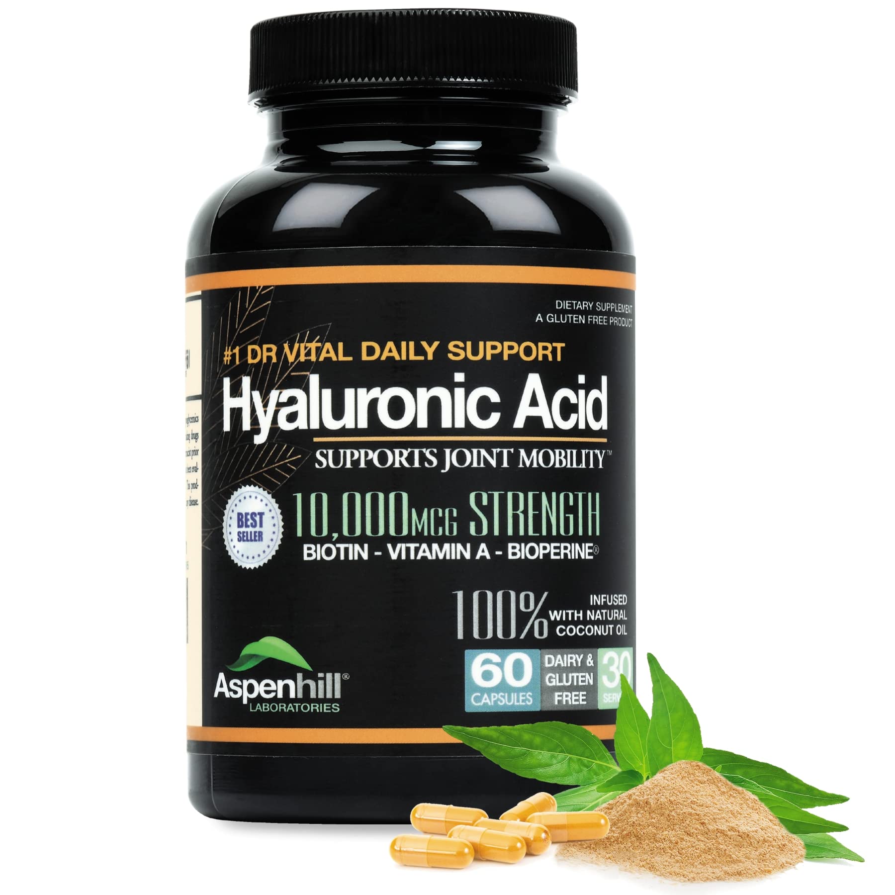 Buy Vital Daily Advanced Hyaluronic 10,000 Plus Biotin A Coconut